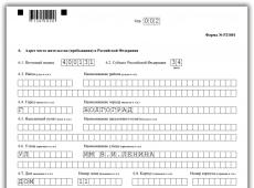Заявление для регистрации ИП: форма р21001